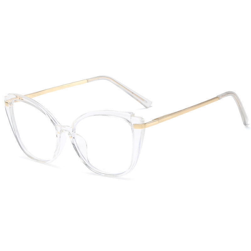 Vintage Triangular Blue Light Blocking Glasses for Women