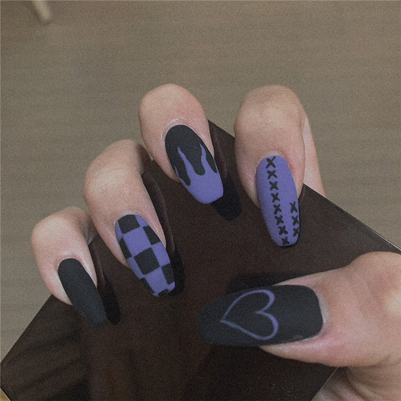 Mandarin Duck Flame Cool Play Nail Patch Set