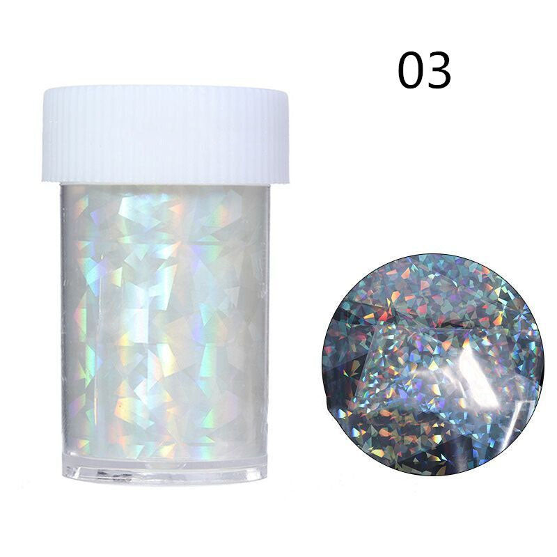 Transparent Nail Art Starry Sky Transfer Stickers