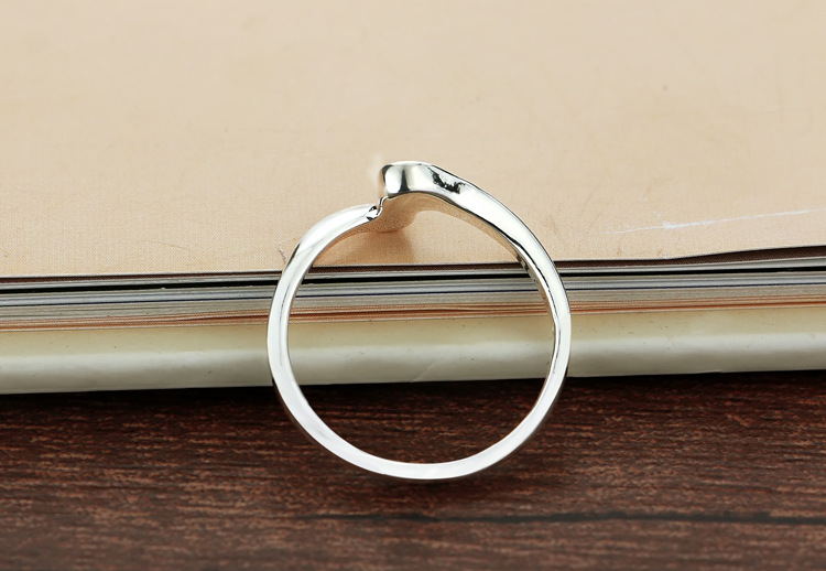 Silver Plated Lightning Ring for Women’s Jewelry