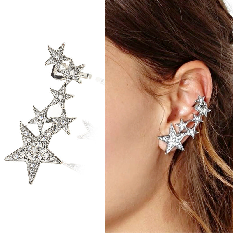 Diamond Star Women’s Stud and Clip-On Earrings