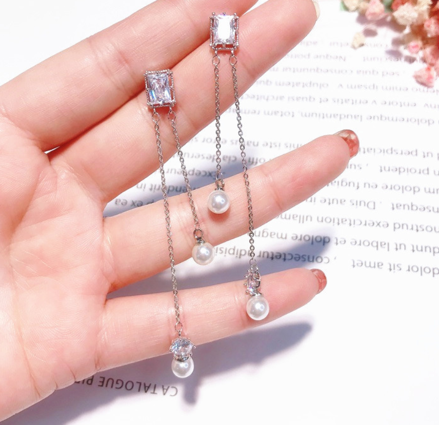Crystal Earrings Jewelry Accessories