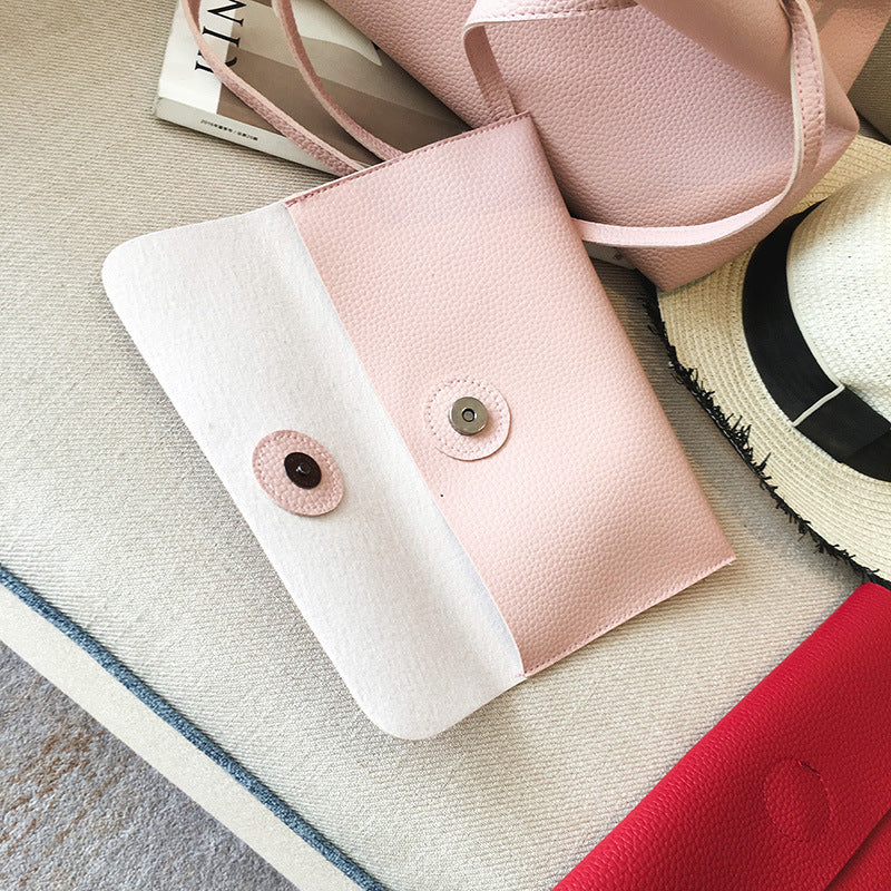Stylish Spring Summer Two-Piece Women’s Shoulder Bag