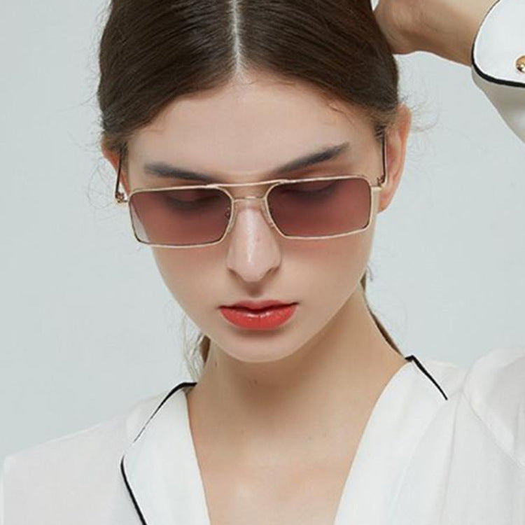 2020 Trendy Square Metal Sunglasses for Men and Women