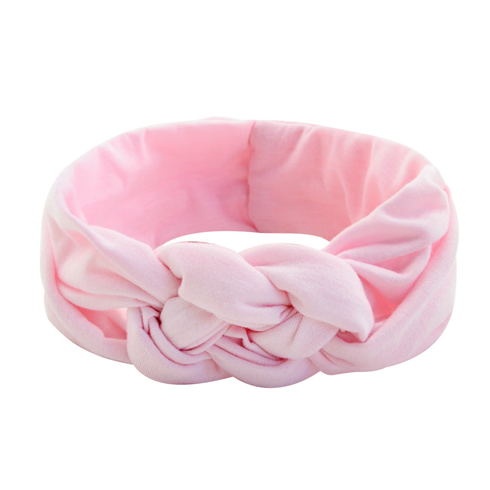 Baby Chinese Knot Hairband with Bunny Ears Headband