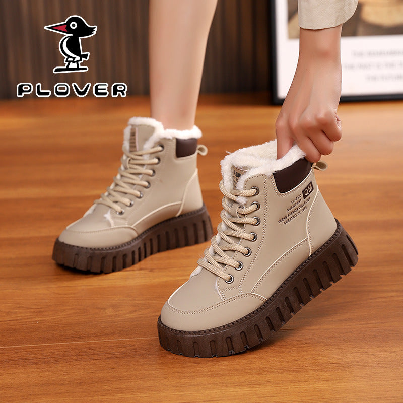 2023 Winter High-Top Thick Sole Martin Boots for Women