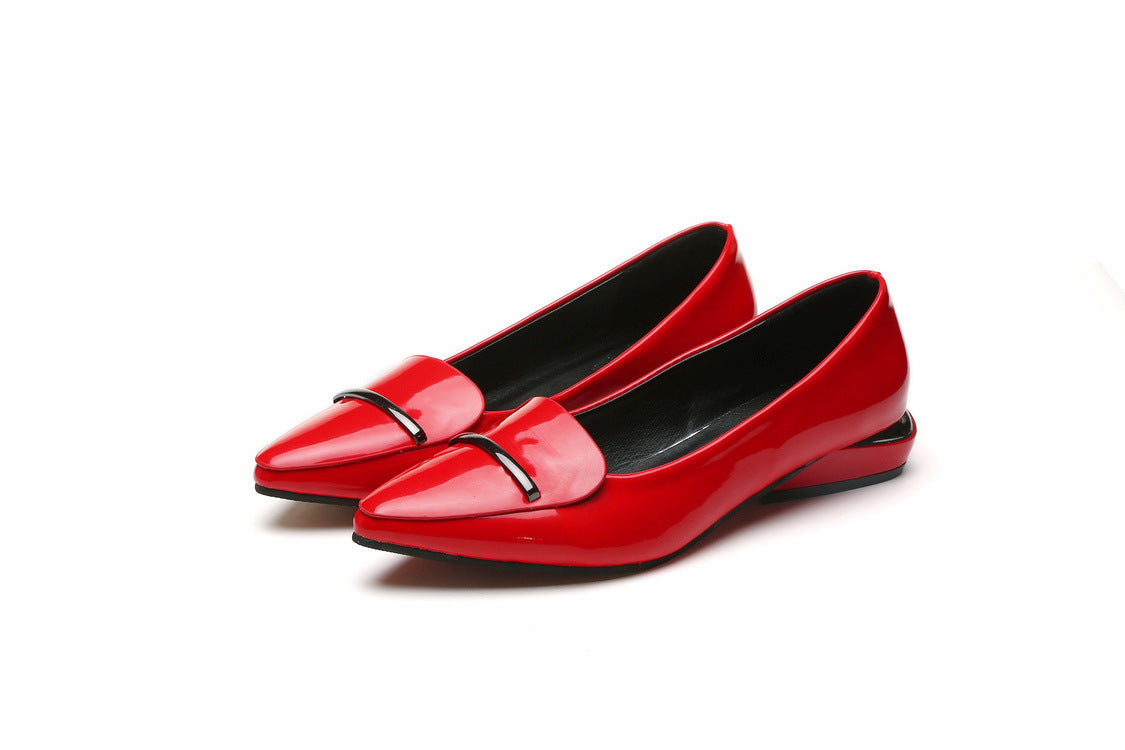 Pointed Toe Flats - Women’s Slip-On Shoes