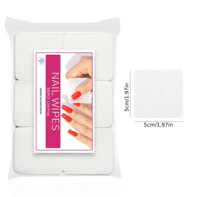Dissolving Nail Polish Wipes