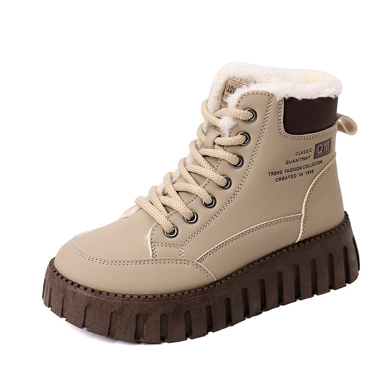 2023 Winter High-Top Thick Sole Martin Boots for Women