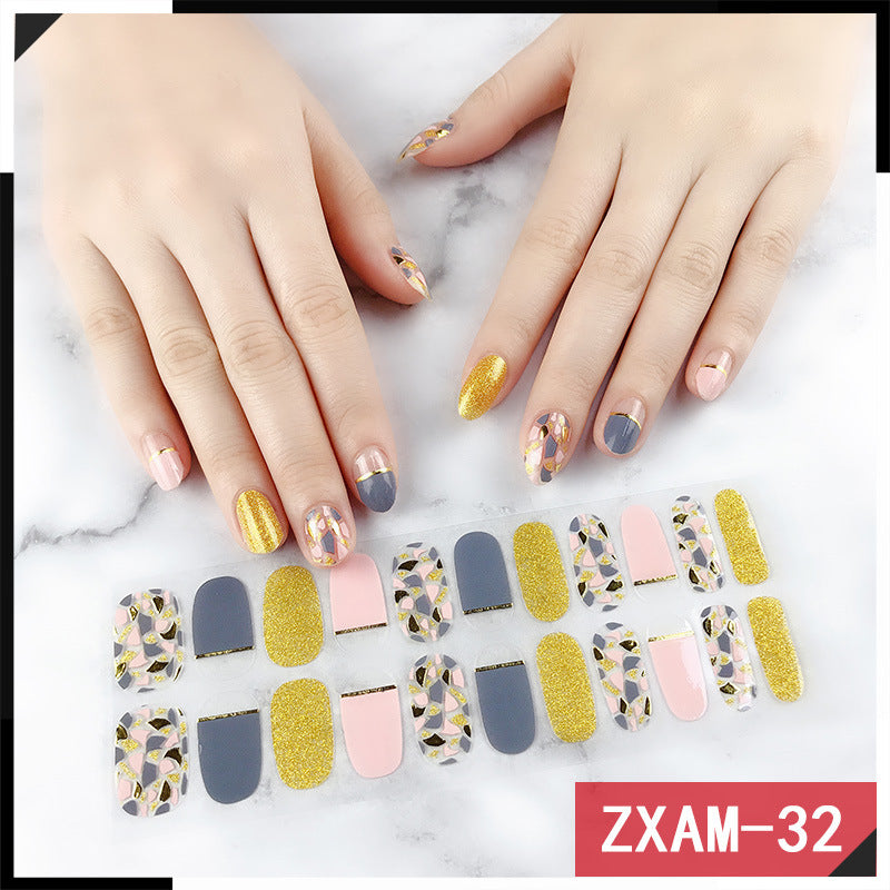 Premium Nail Stickers - 2019 Korean Trend, Custom 22pcs
