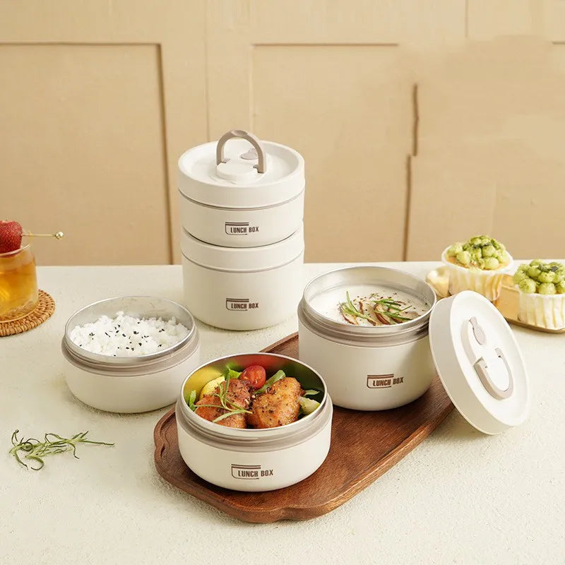 Portable Insulated Lunch Box With Cover