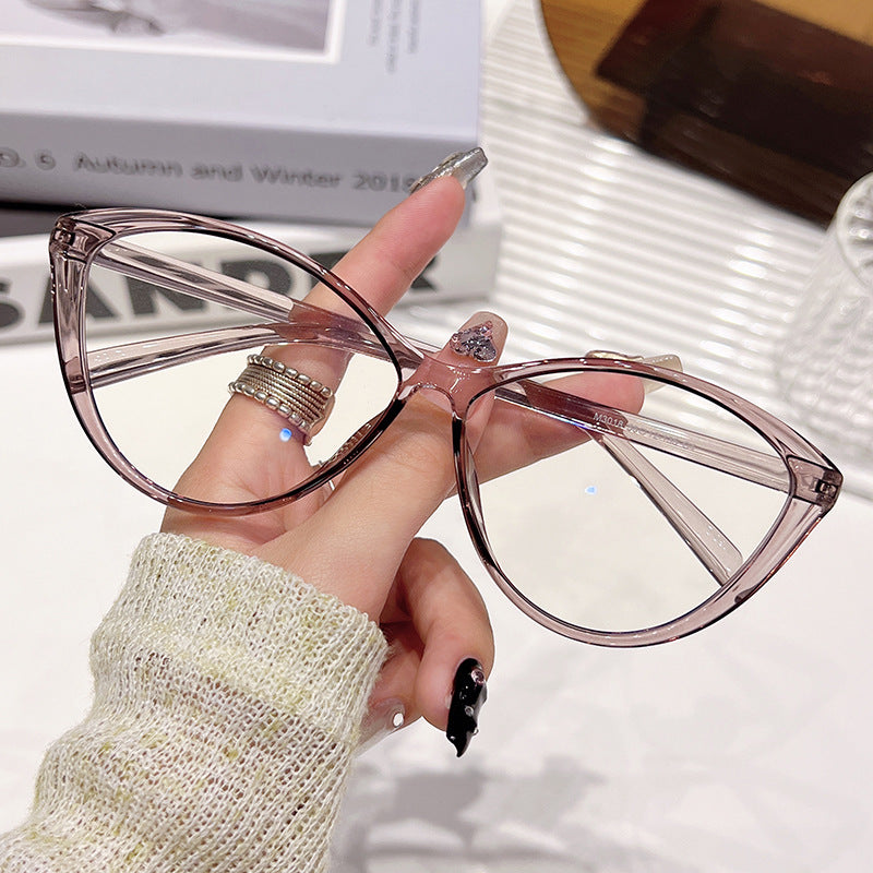 Vintage TR Blue Light Blocking Cat Eye Glasses Frame