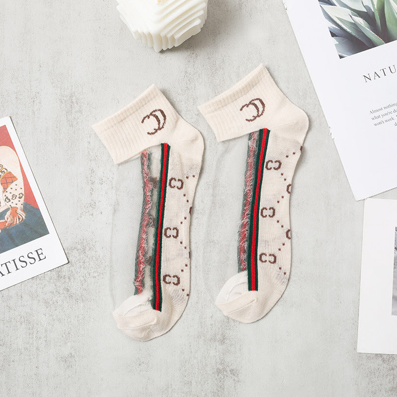 Stylish Women’s Short Socks - Breathable Summer Fashion