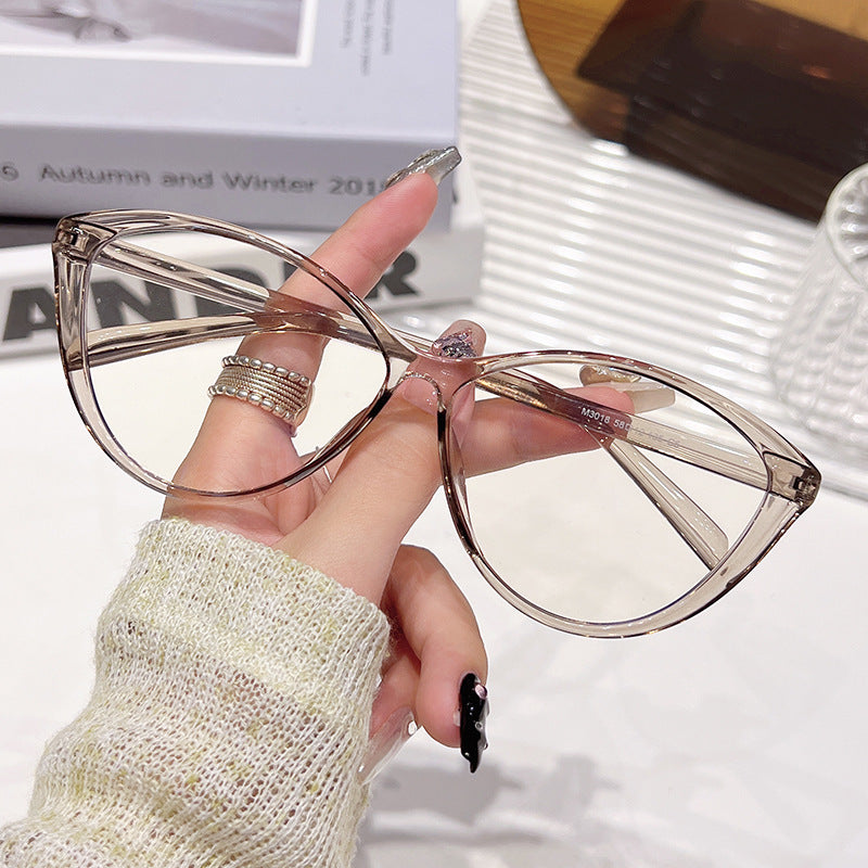 Vintage TR Blue Light Blocking Cat Eye Glasses Frame