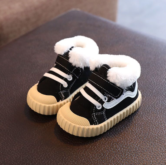 Warm Cotton Toddler Shoes for Winter (Women’s Style)