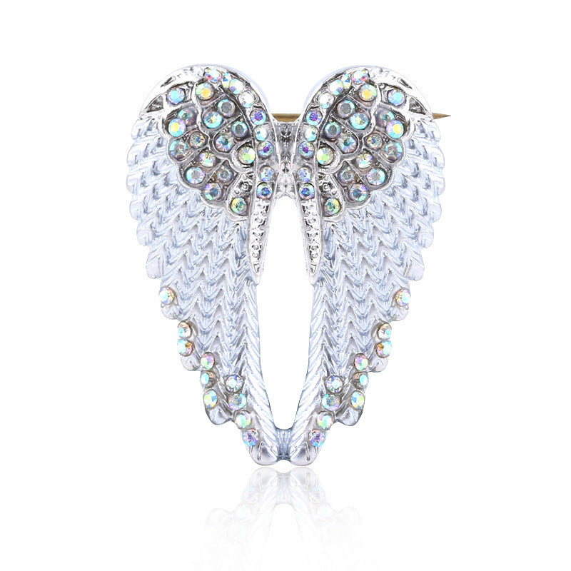 Angel Wings Brooch - Fashion Accessory for Girls