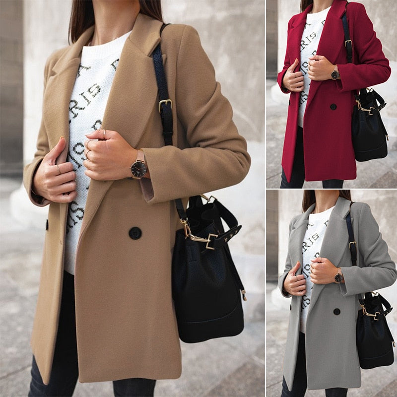 Winter Fashion Slim Fit Women's Cardigan Jacket (Copy)