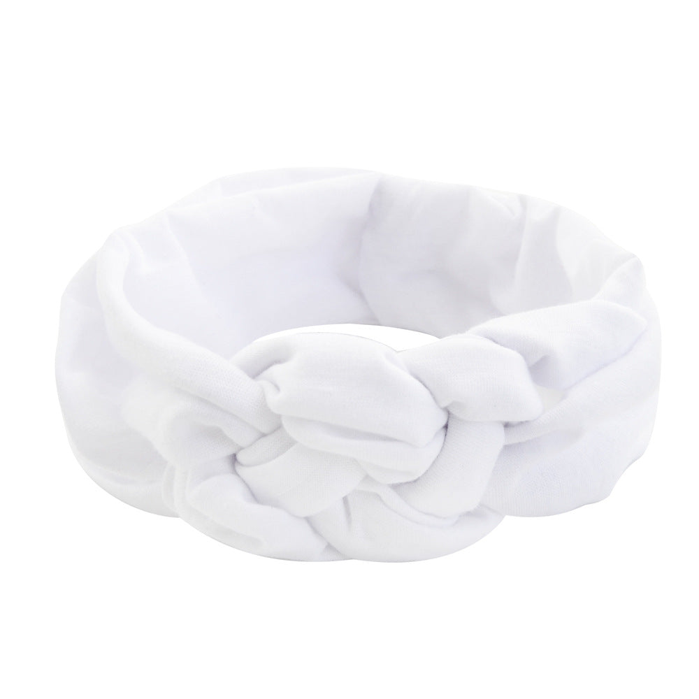 Baby Chinese Knot Hairband with Bunny Ears Headband