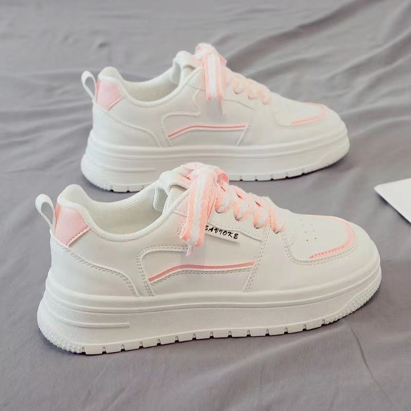 Women’s Breathable White Sneakers - Summer 2024 Casual Style