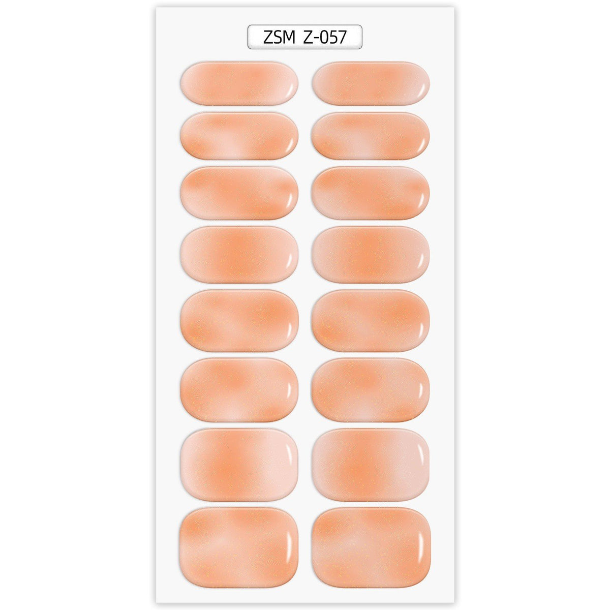 Waterproof Anti-Overflow Semi-Curing Gel Nail Stickers