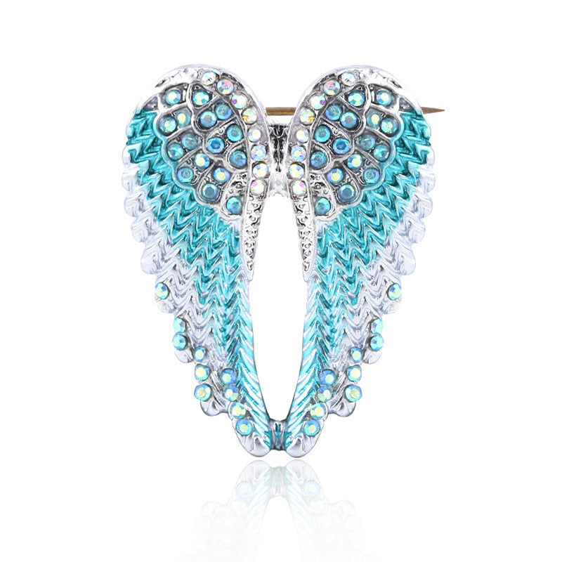 Angel Wings Brooch - Fashion Accessory for Girls