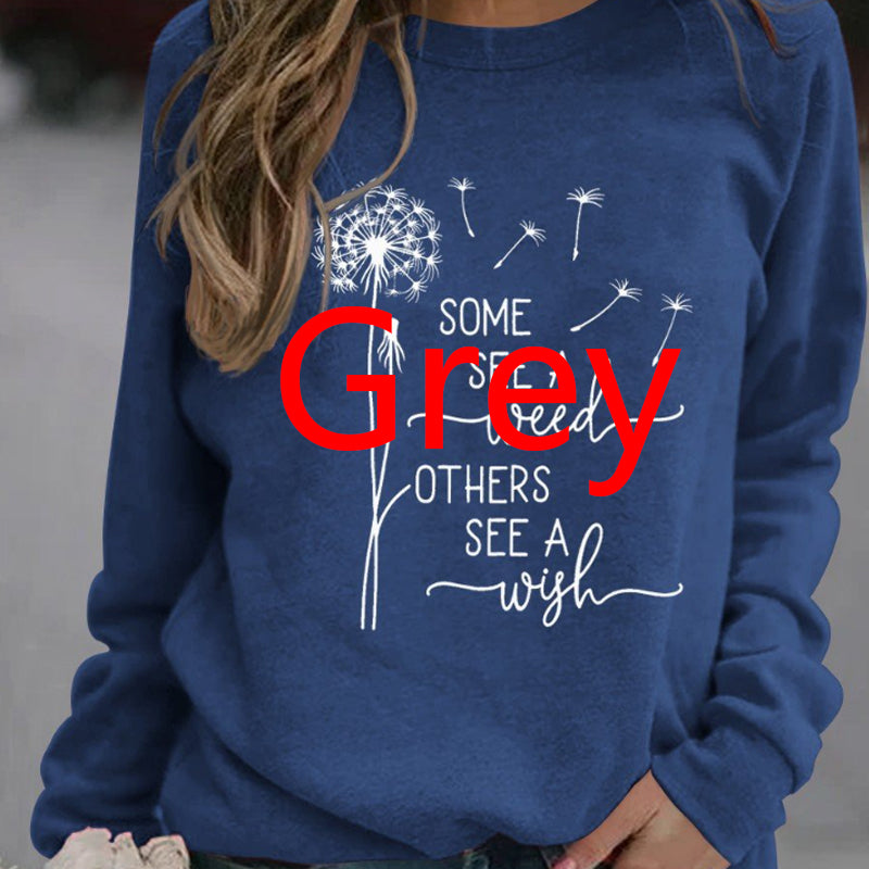 Women’s Weeds and Wishes Sweatshirt Collection