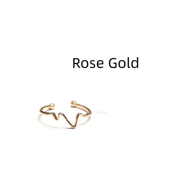 Heartbeat Ring - Simple Personality Jewelry