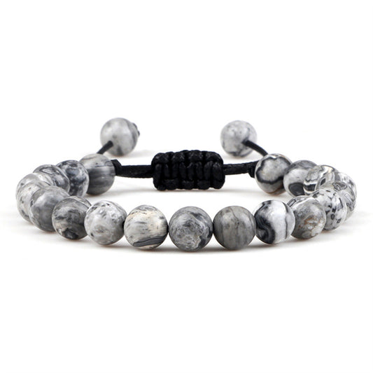 Men's Natural Tiger Eye Stone Bracelet - Trending Style