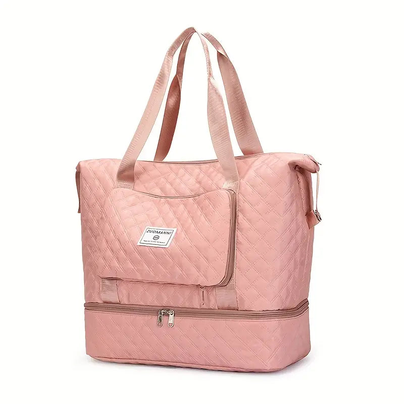Large Capacity Portable Duffle Bag and Travel Organizer