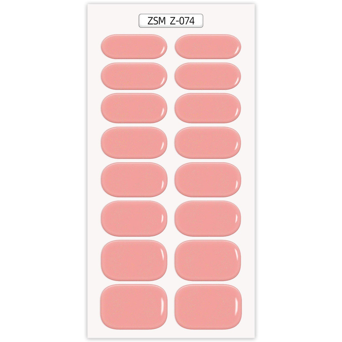 Waterproof Anti-Overflow Semi-Curing Gel Nail Stickers