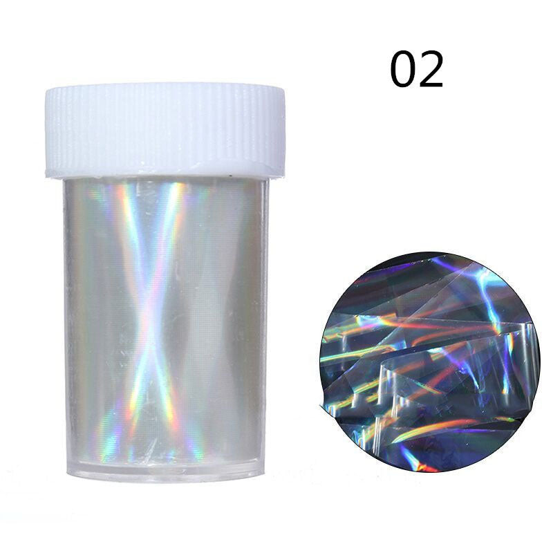Transparent Nail Art Starry Sky Transfer Stickers