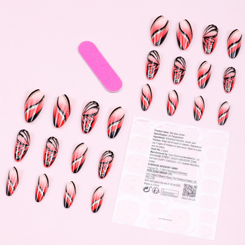 French Butterfly Blusher with Nail Plate