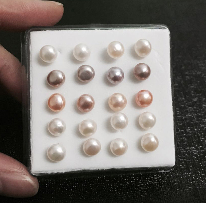 Natural Pearl Stud Earrings