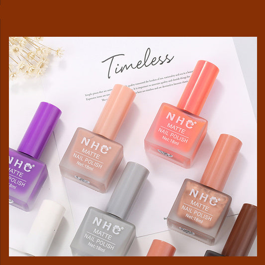 Matte Nail Polish - Quick Dry Long Lasting Finish