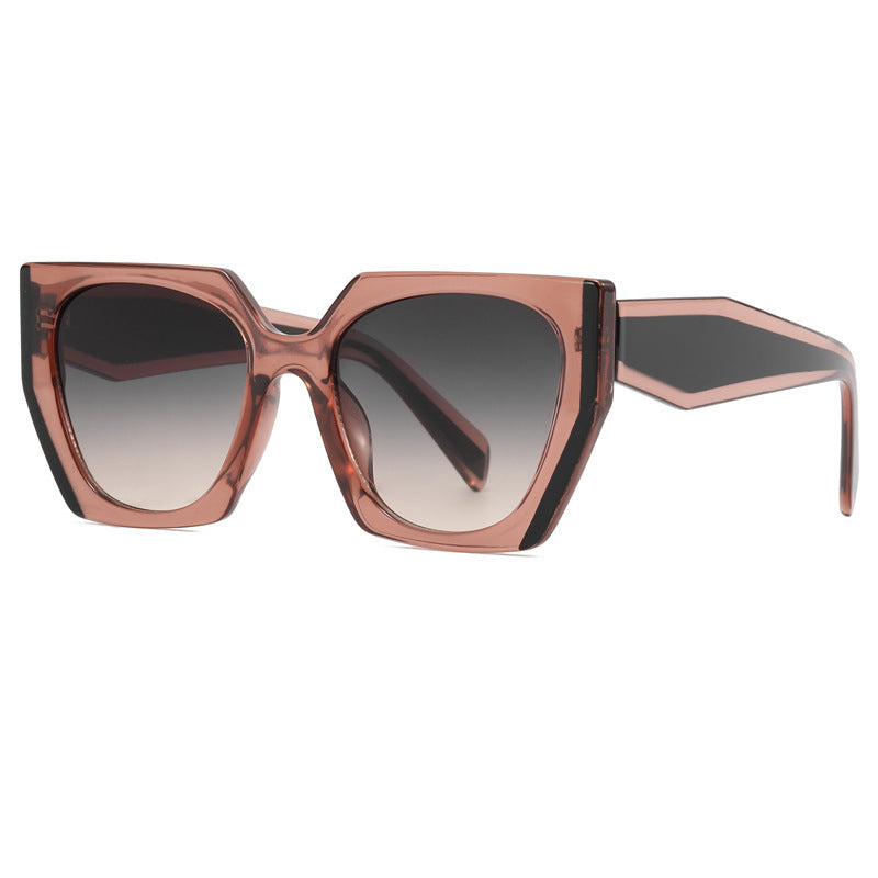 2022 Fashion Color Block Square Sunglasses for Men/Women