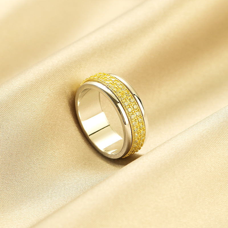 Rotatable 925 Silver Women’s Ring