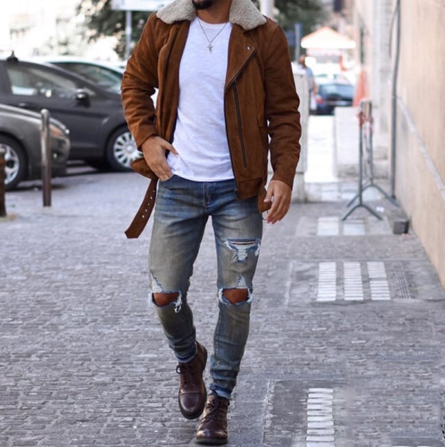 Men's New Jeans - Trending Cross-Border Style on Amazon
