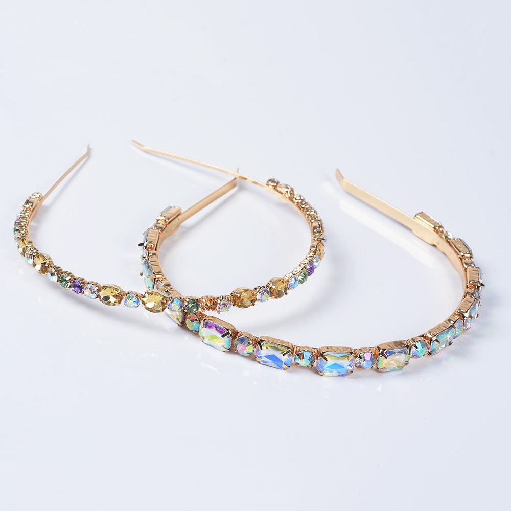 Fashionable Women’s Rhinestone Headband Set (New Style)