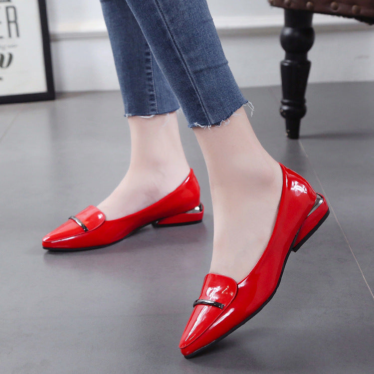 Pointed Toe Flats - Women’s Slip-On Shoes