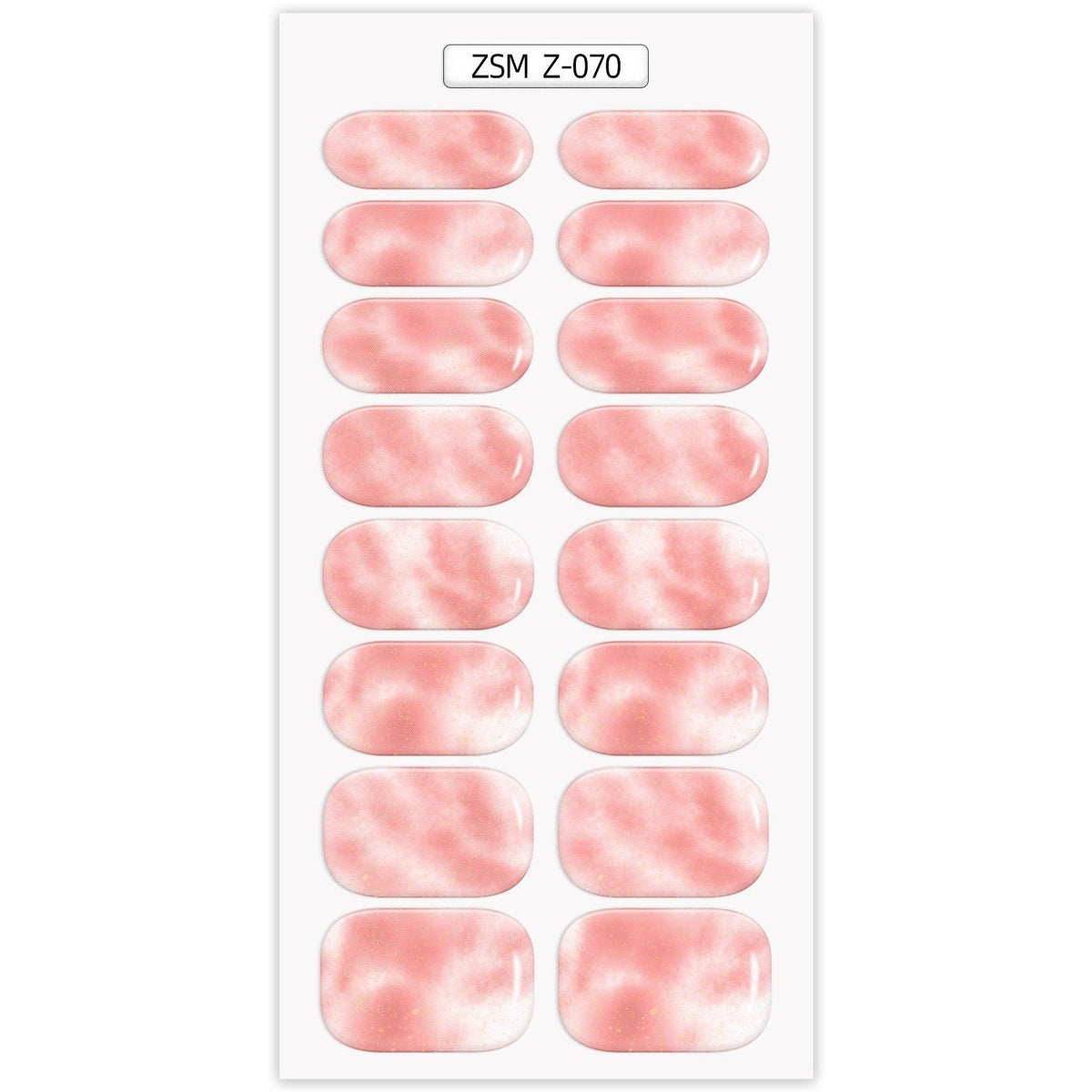 Waterproof Anti-Overflow Semi-Curing Gel Nail Stickers