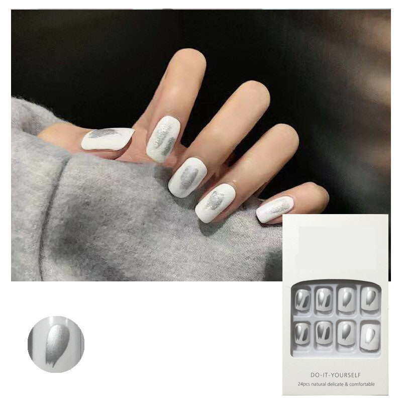 Autumn Winter Celebrity Nail Patch Set (False Nails)