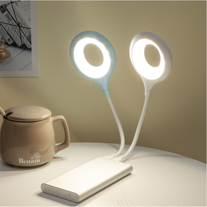 Mini USB Eye Protection LED Reading Light with Voice Control