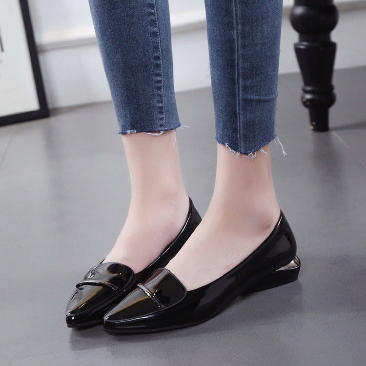 Pointed Toe Flats - Women’s Slip-On Shoes