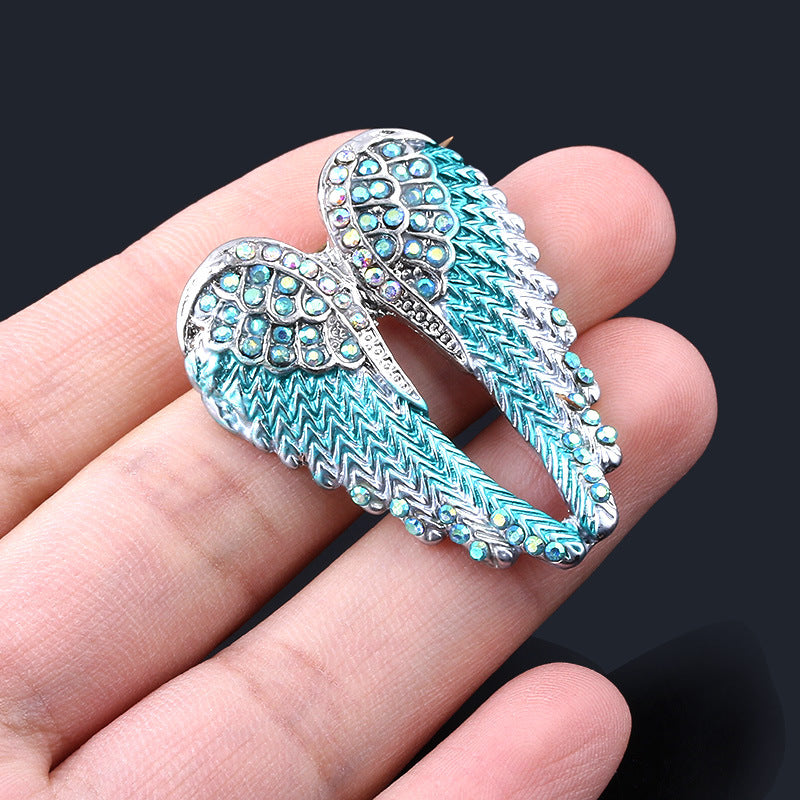 Angel Wings Brooch - Fashion Accessory for Girls