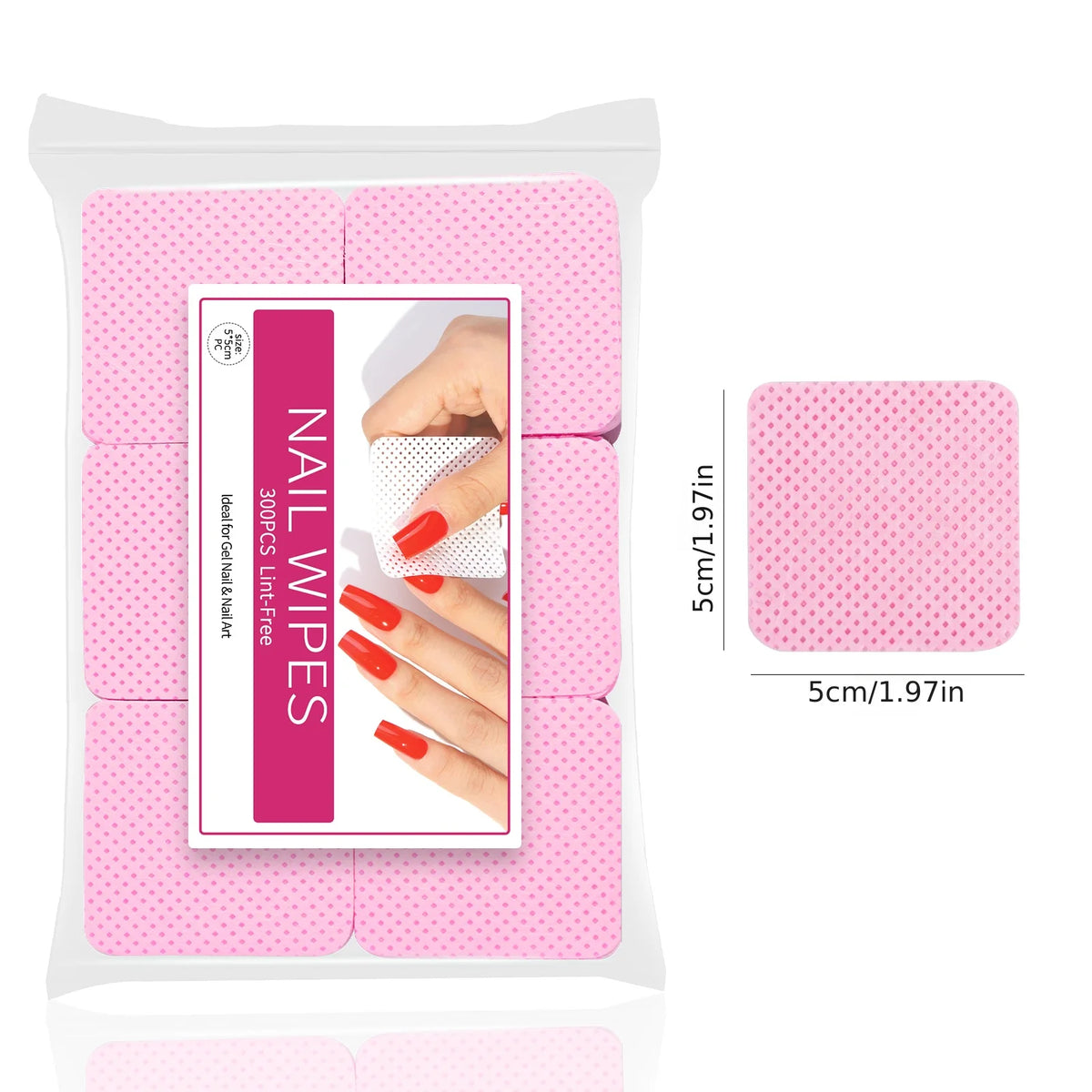 Dissolving Nail Polish Wipes