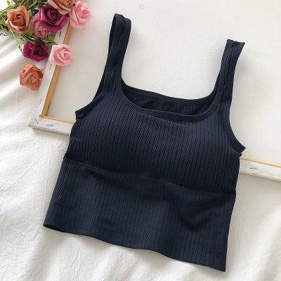 2023 New Women's Colorful Backless Yoga Bra Top