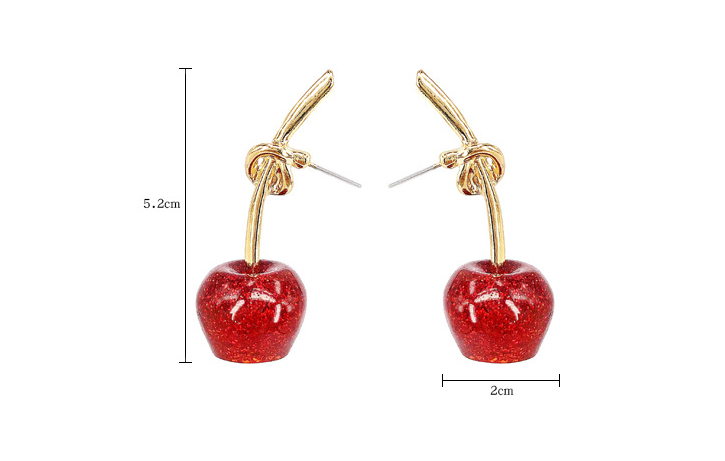 Cherry Earrings and Cherry Drop Earrings for Women