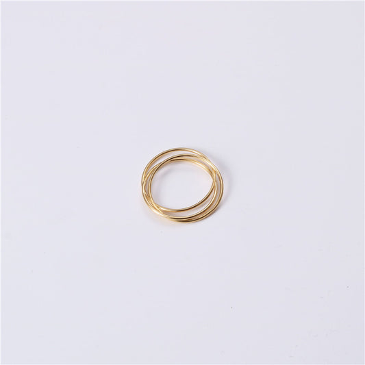 Minimalist Multi-Ring Women's Fashion Statement Ring