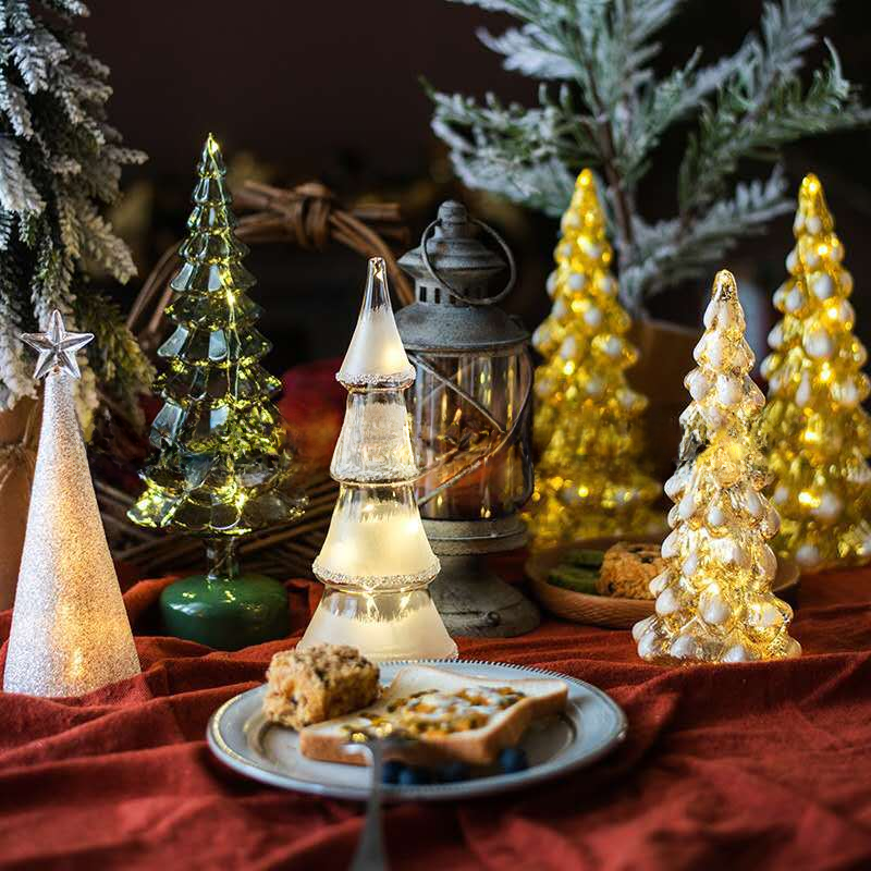 Christmas Tree Ornaments - Glass Holiday Decorations