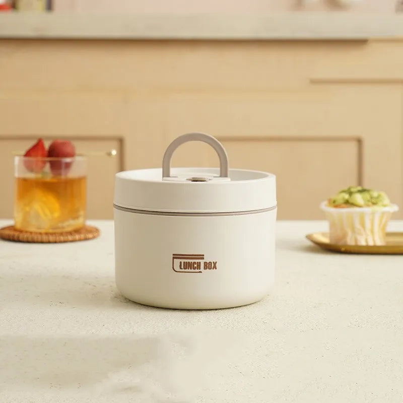 Portable Insulated Lunch Box With Cover